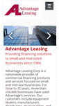 Mobile Screenshot of advantagelease.com